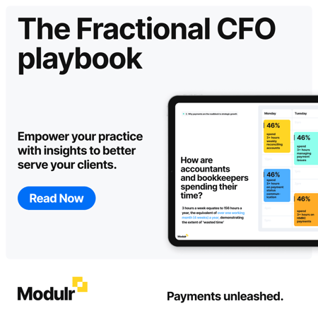 Pop up bannner Fractional CFO